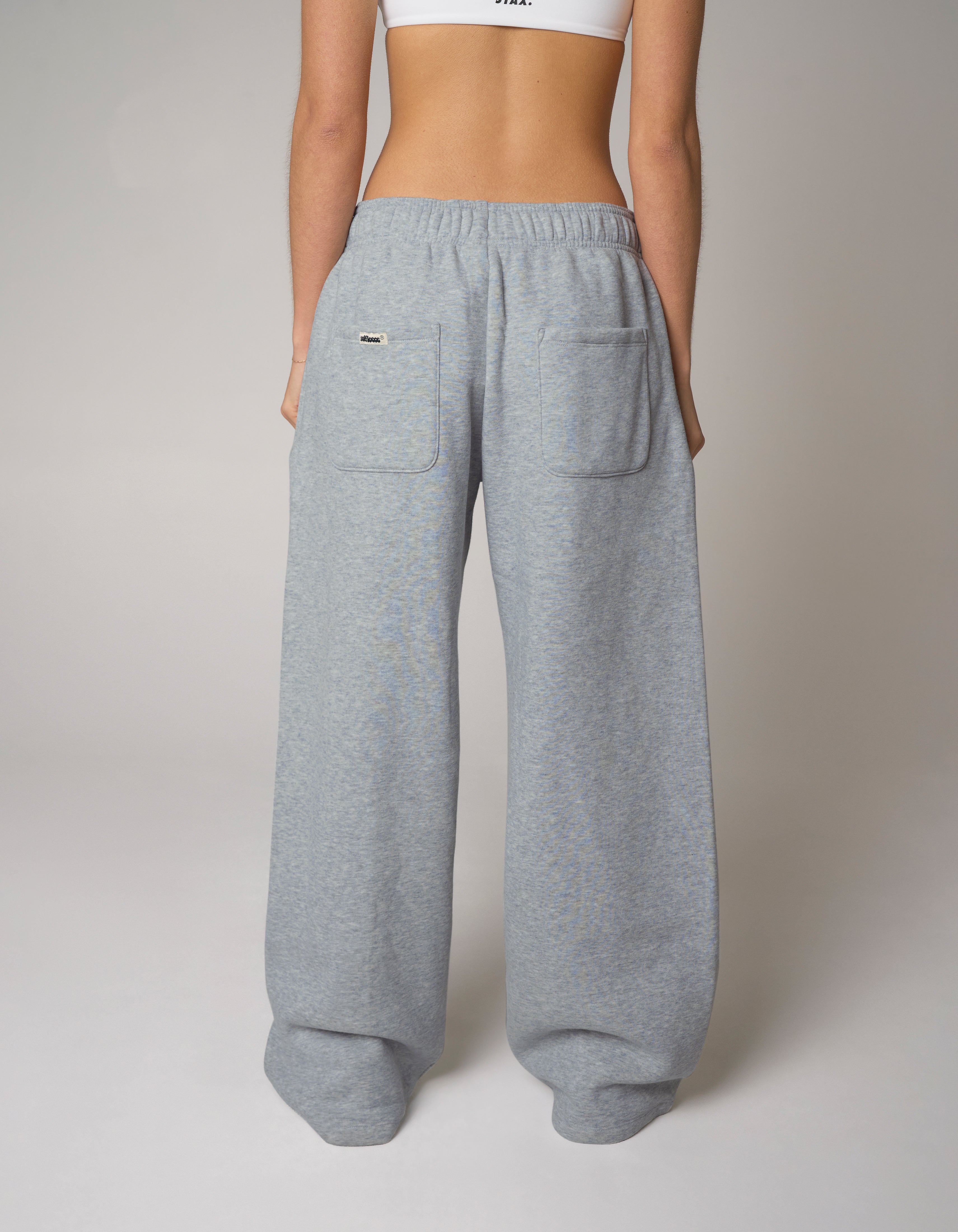 Wide Leg Joggers Solfleece® - Grey Marle