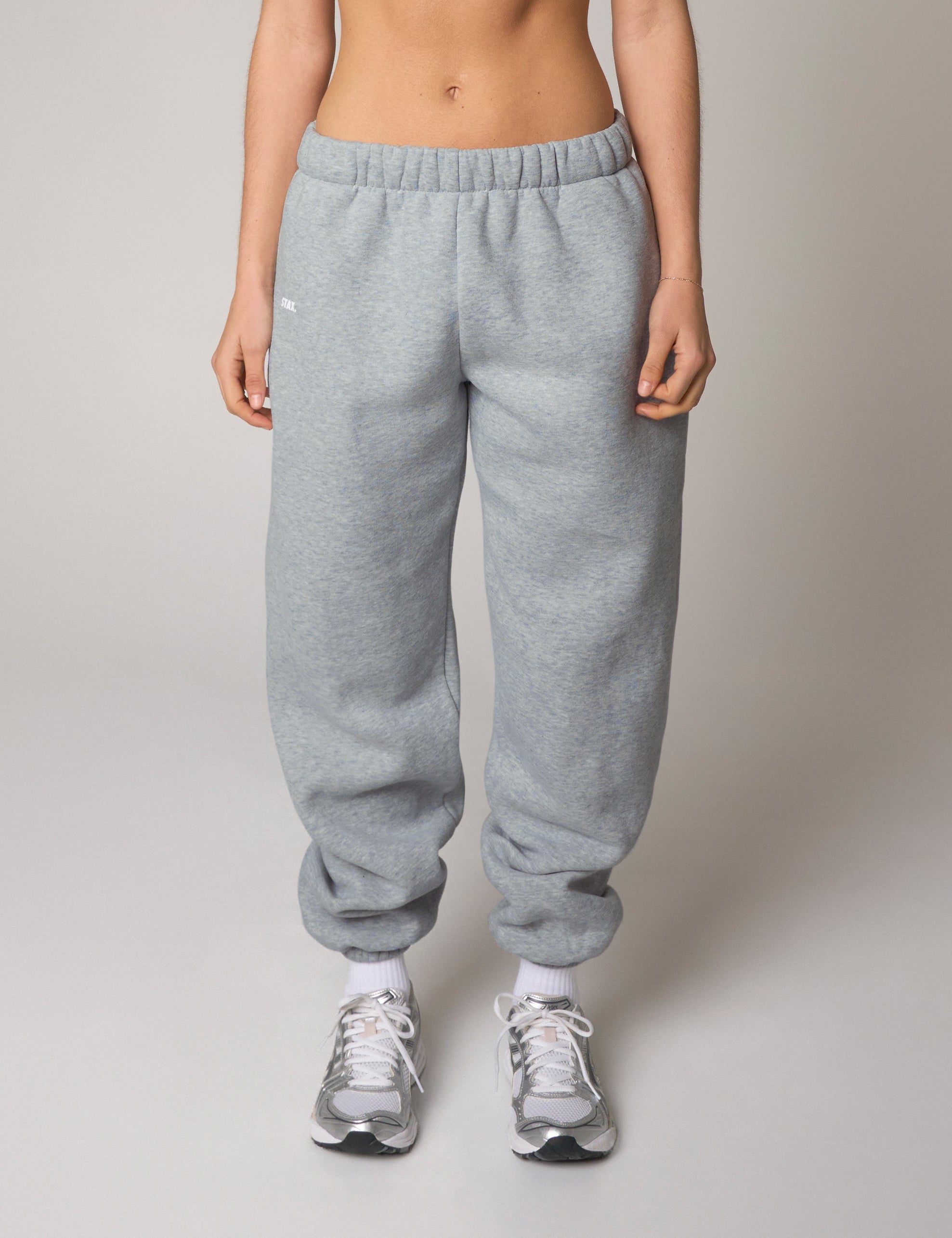 Cuffed Leg Joggers Solfleece® - Grey Marle