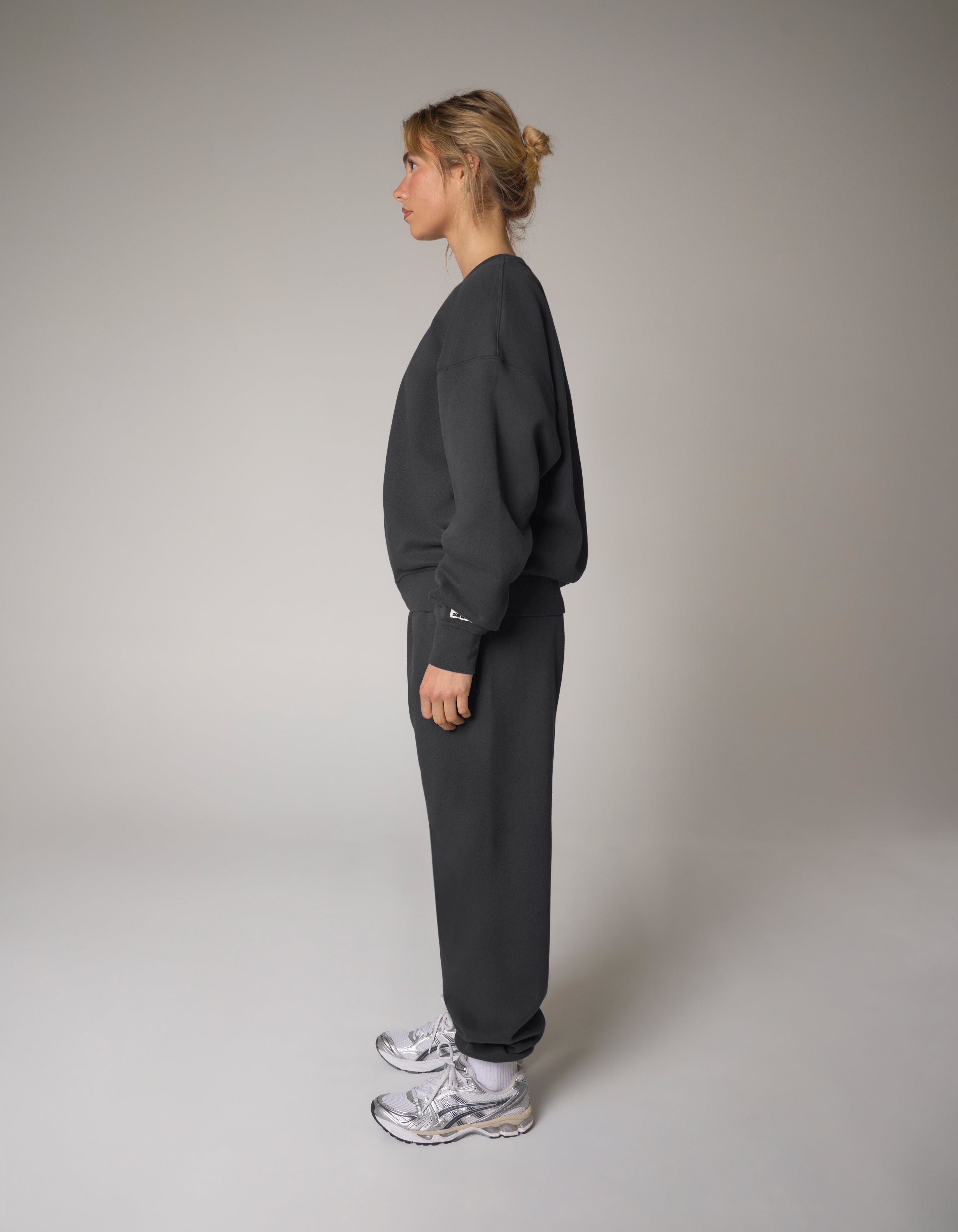 Cuffed Leg Joggers Solfleece® - Charcoal