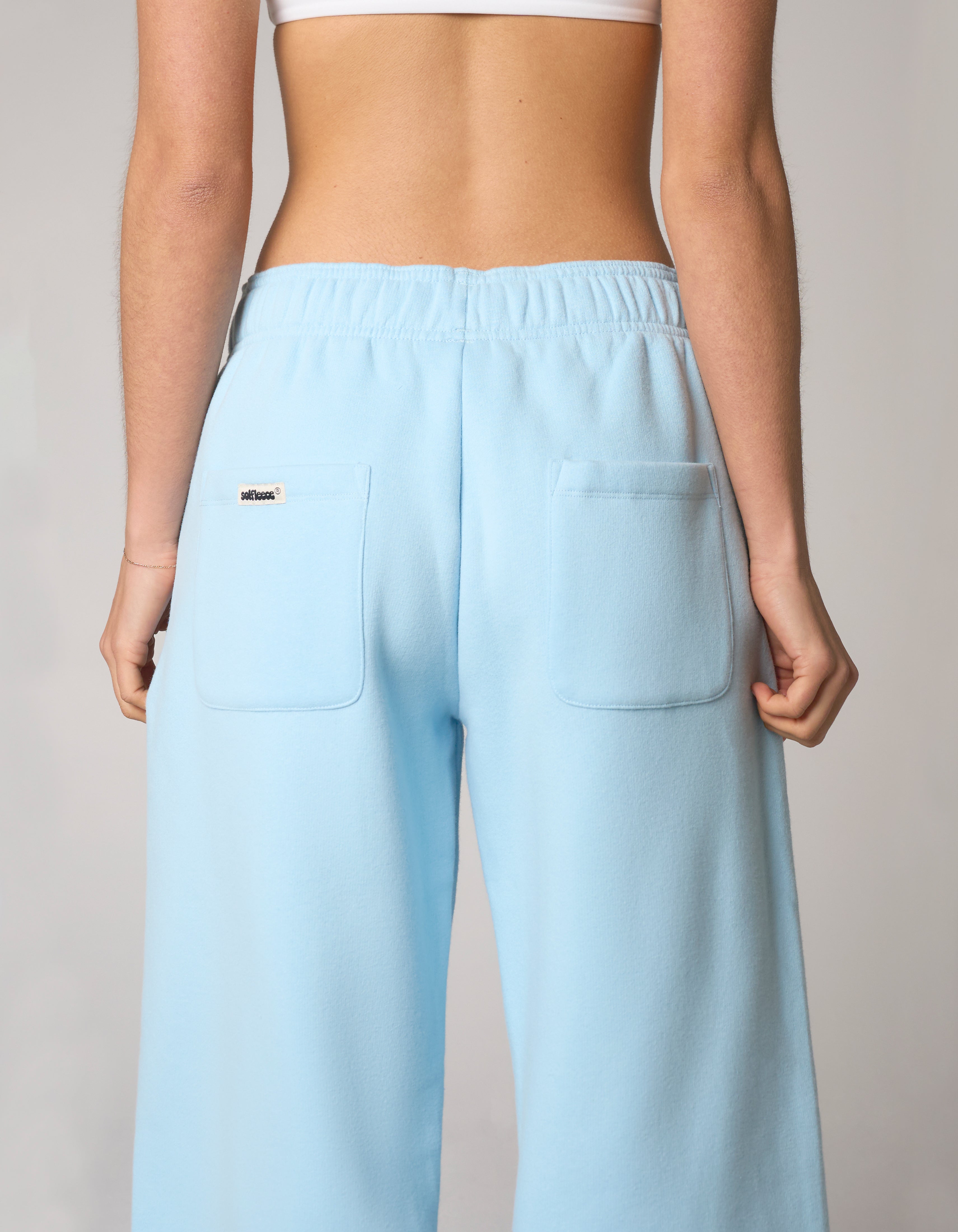 Wide Leg Joggers Solfleece® - Ice Blue