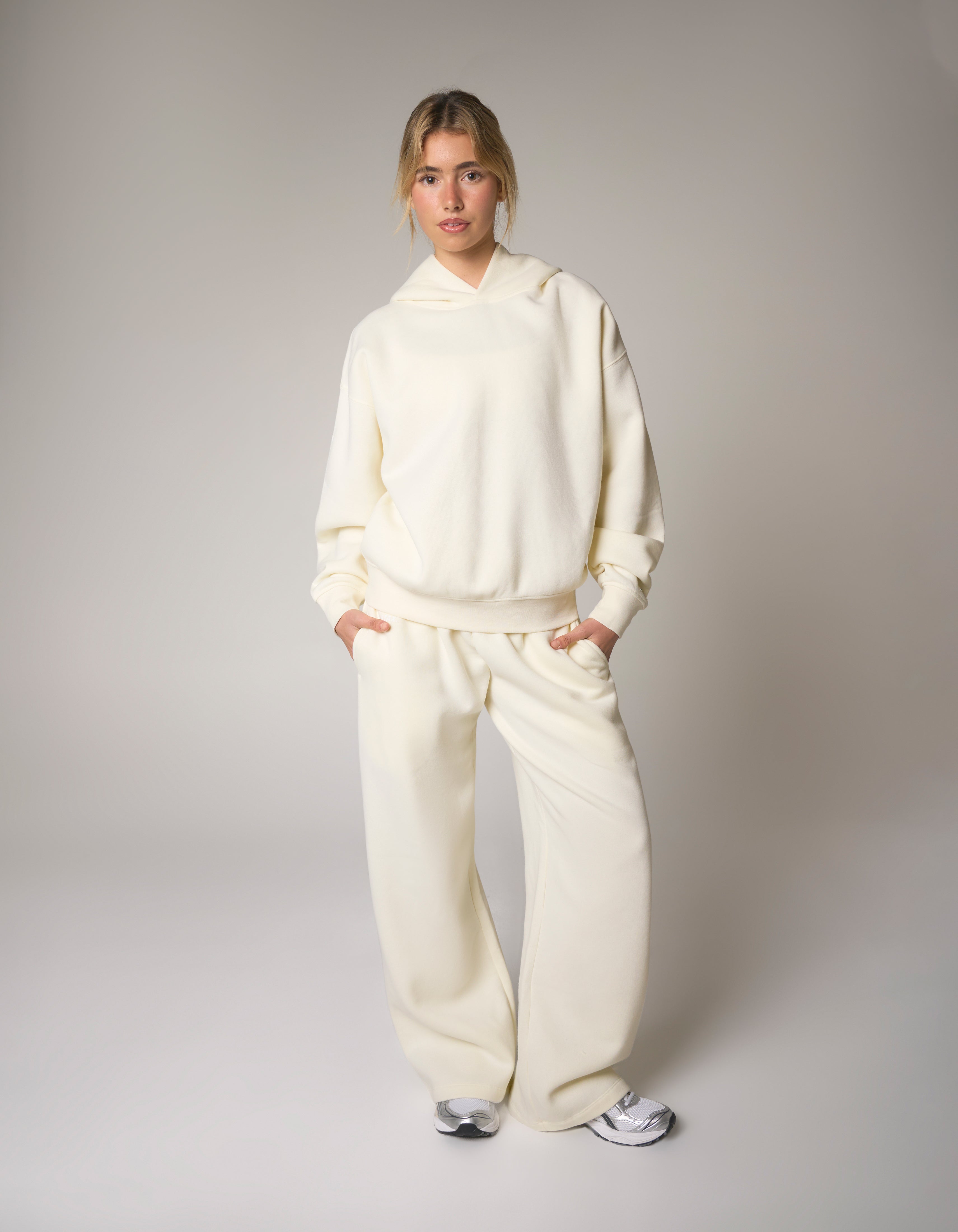Wide Leg Joggers Solfleece® - Cream