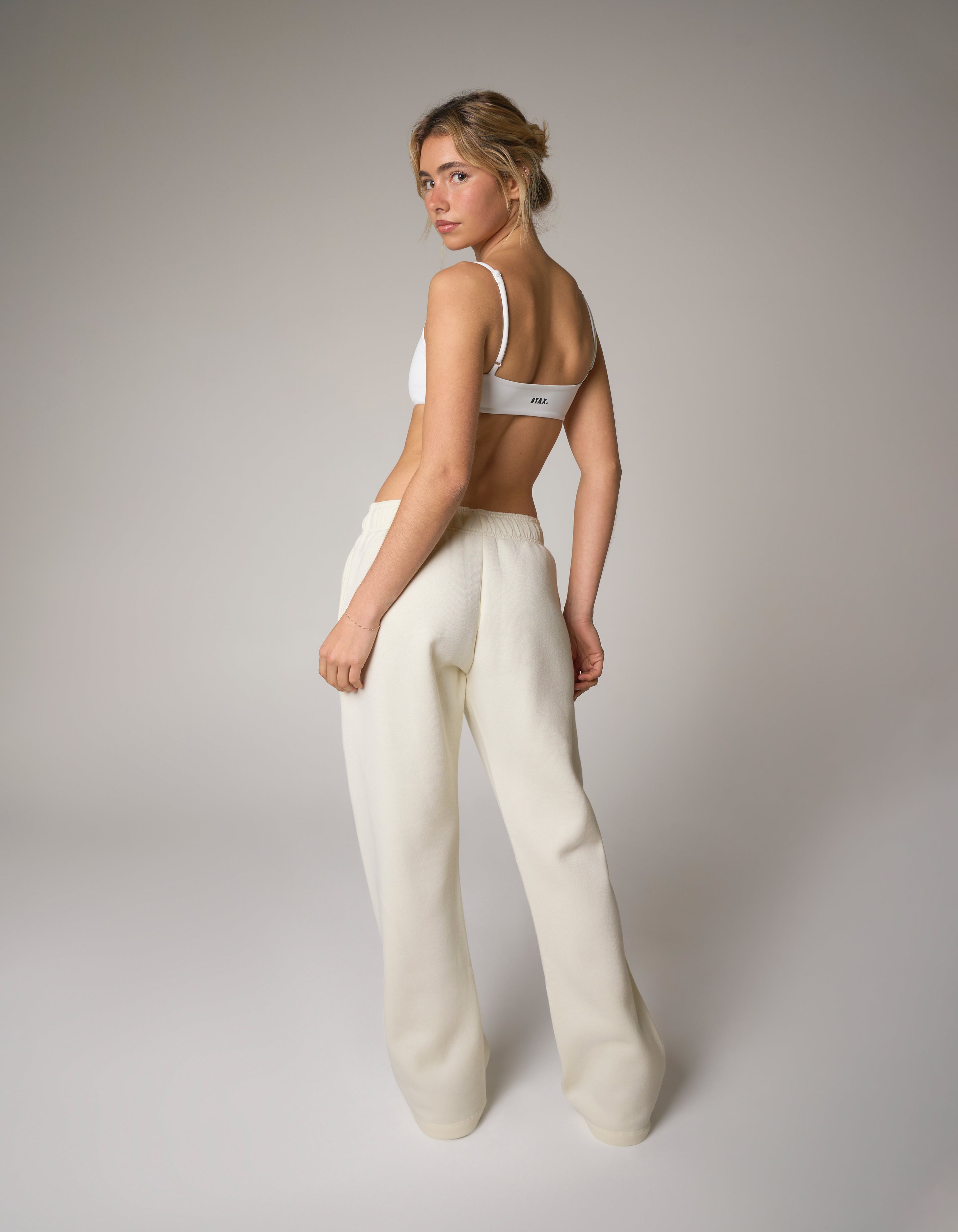 Straight Leg Joggers Solfleece® - Cream
