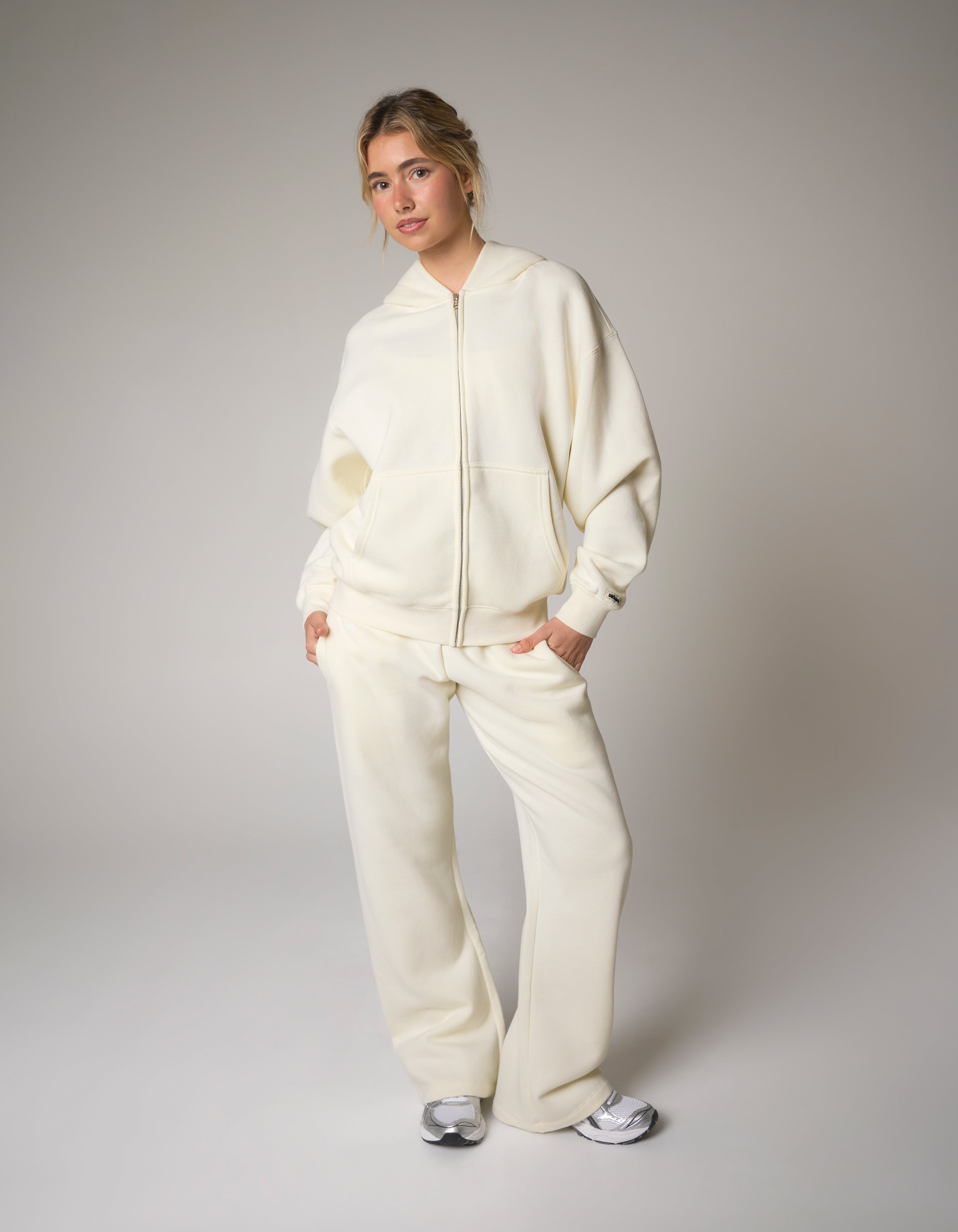 Straight Leg Joggers Solfleece® - Cream