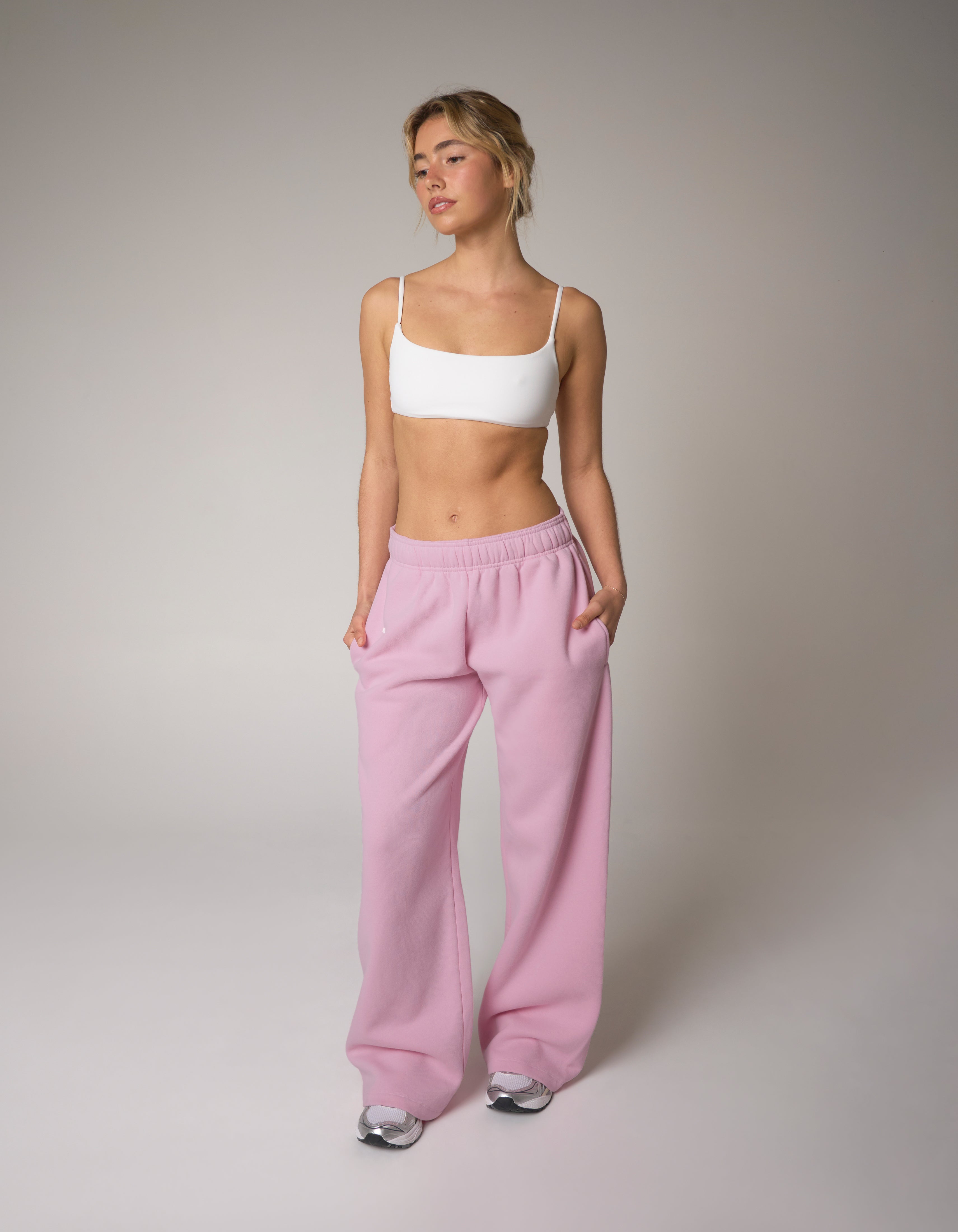 Wide Leg Joggers Solfleece® - Marshmallow
