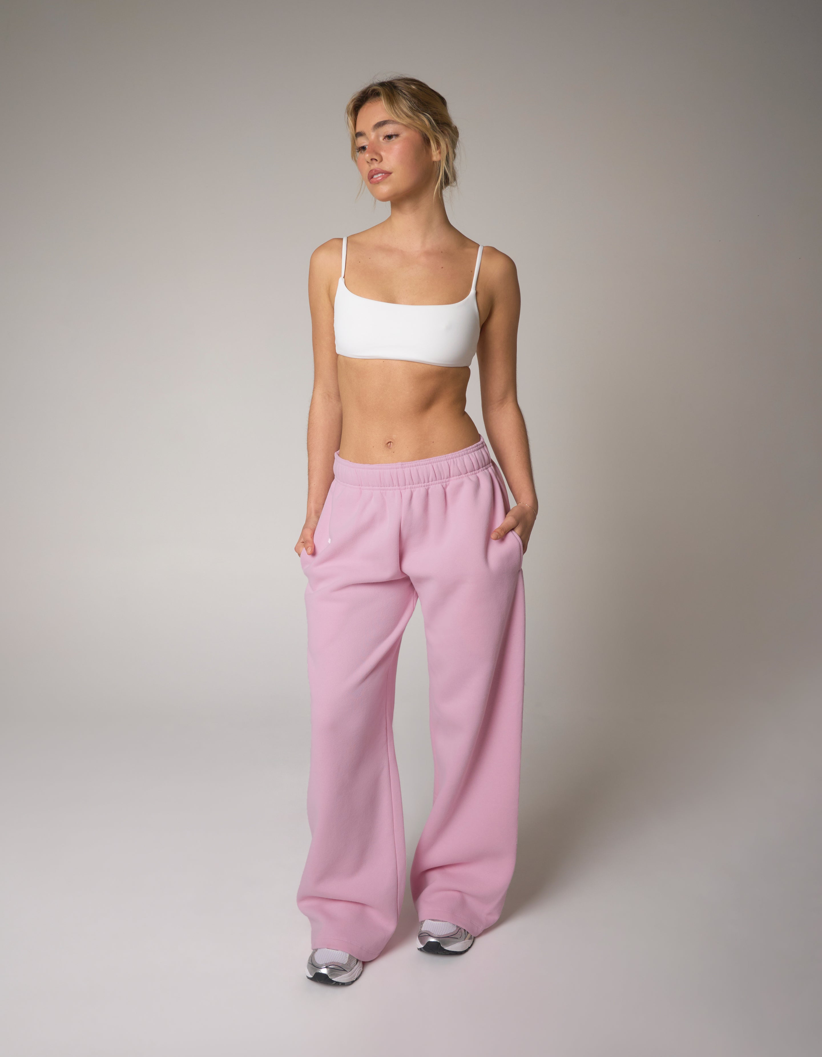Wide Leg Joggers Solfleece® - Marshmallow