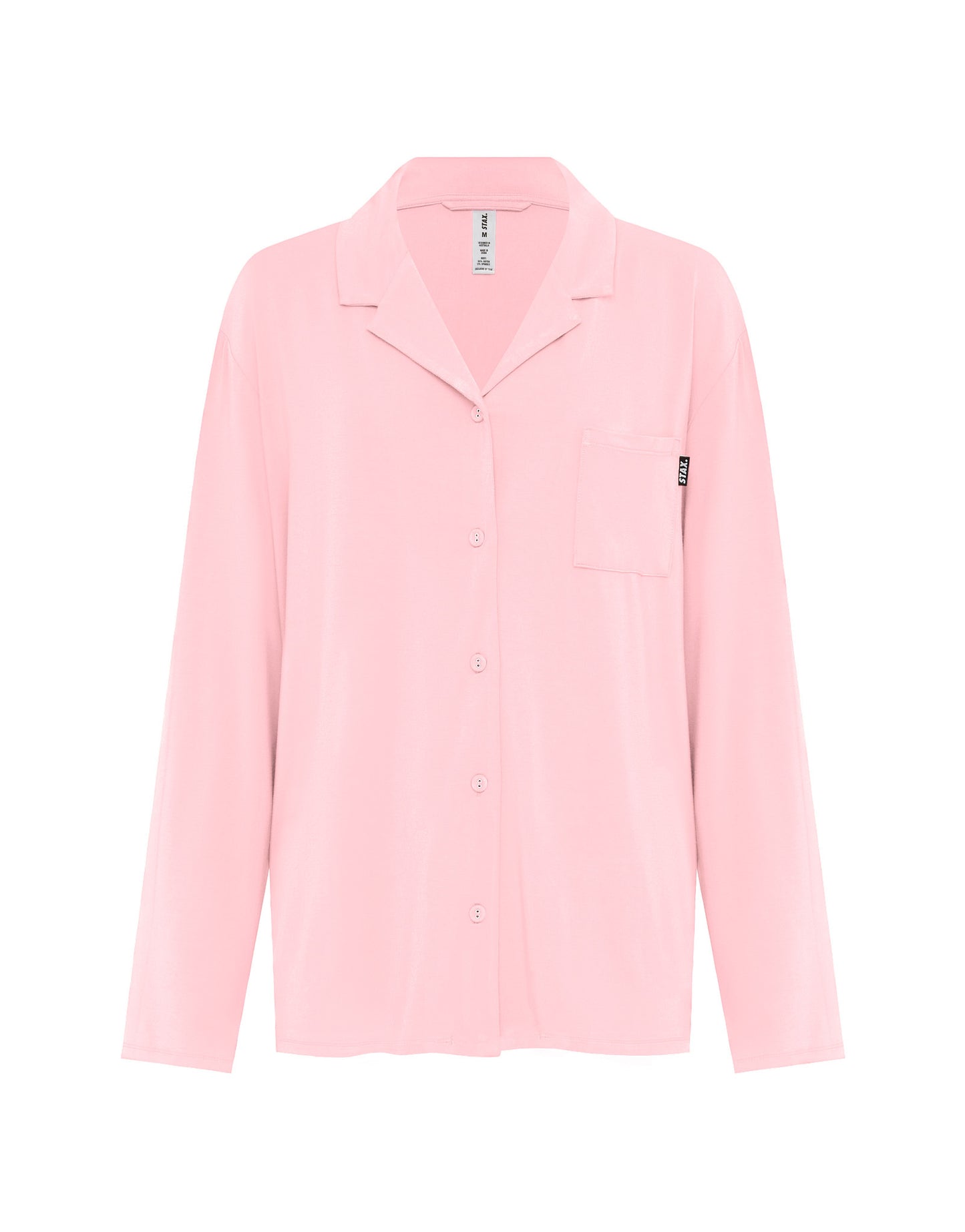 Sleep Long Sleeve Shirt - Baby Pink