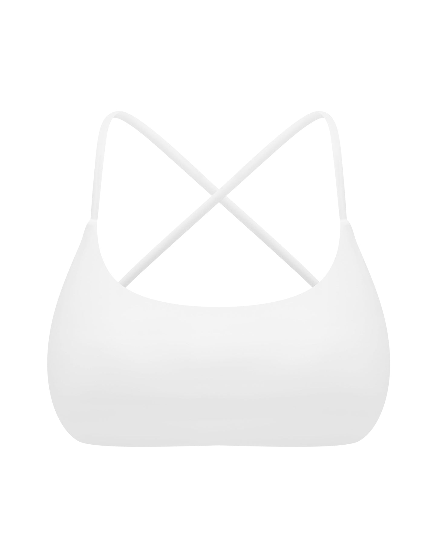 Crossback Crop Airlyte - White
