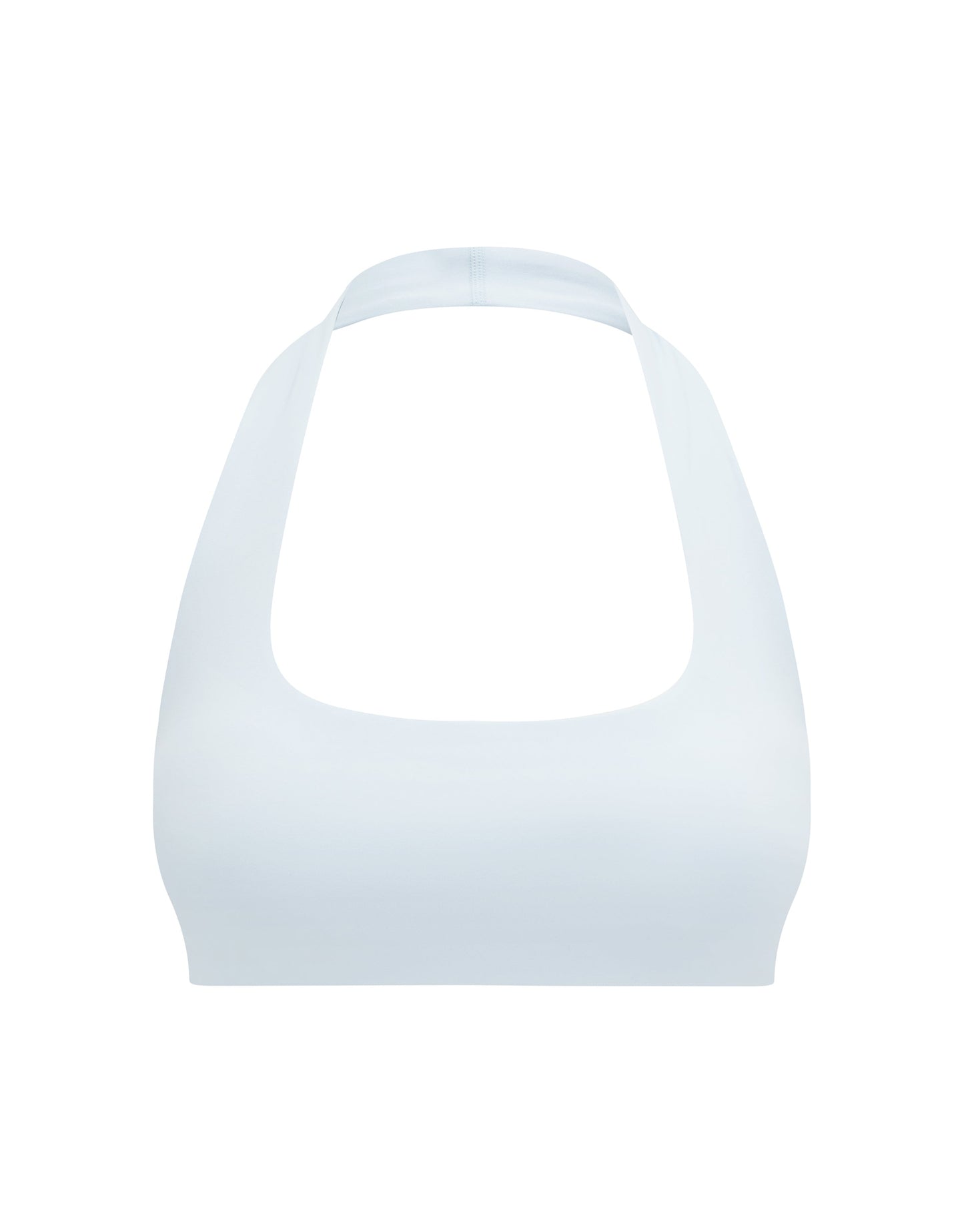 Square Neck Halter Crop Airlyte - Arctic