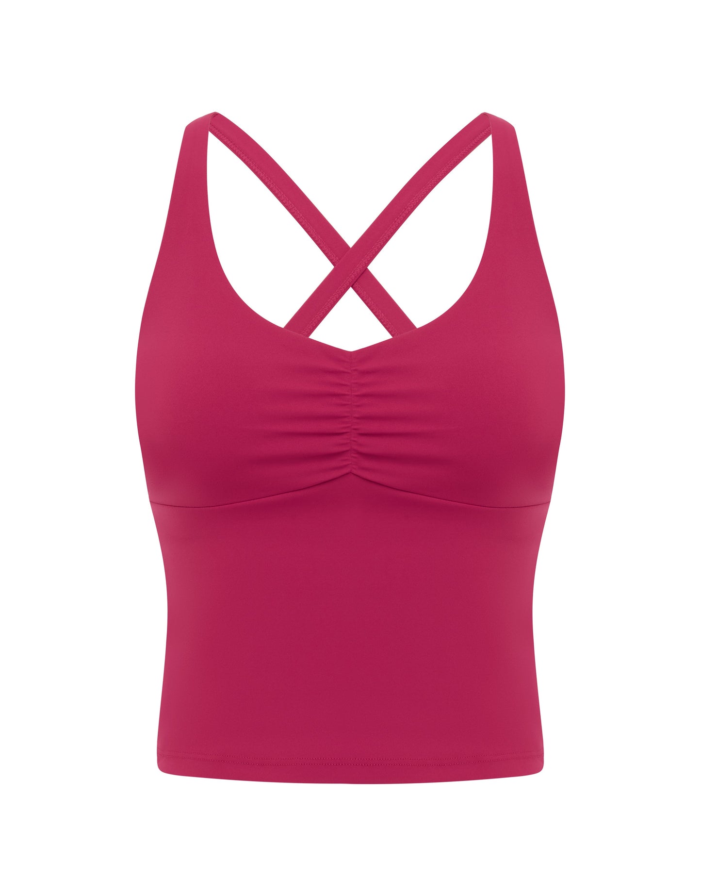 Ruched Tank Airlyte - Blossom