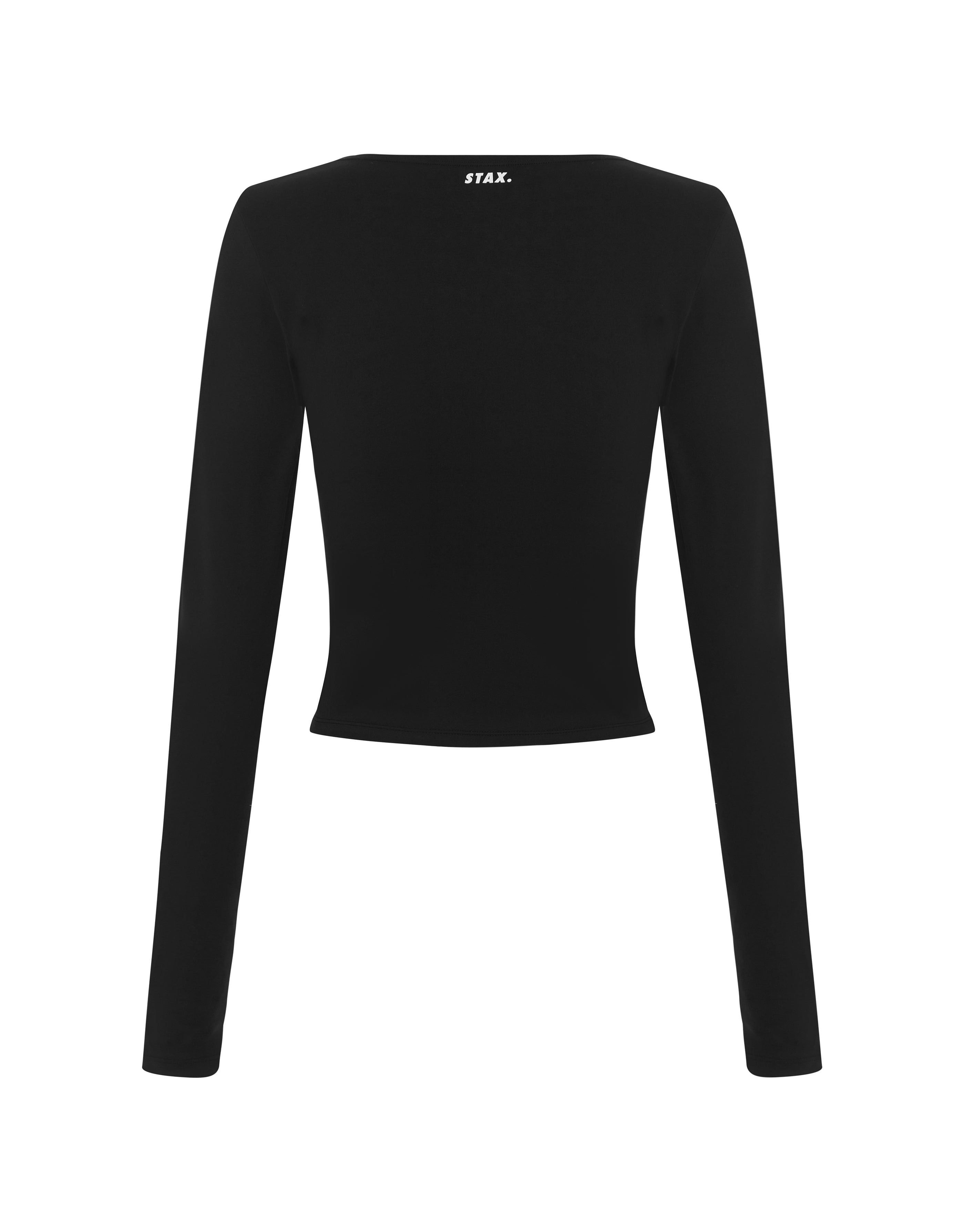 Wrap Longsleeve Airlyte - Black