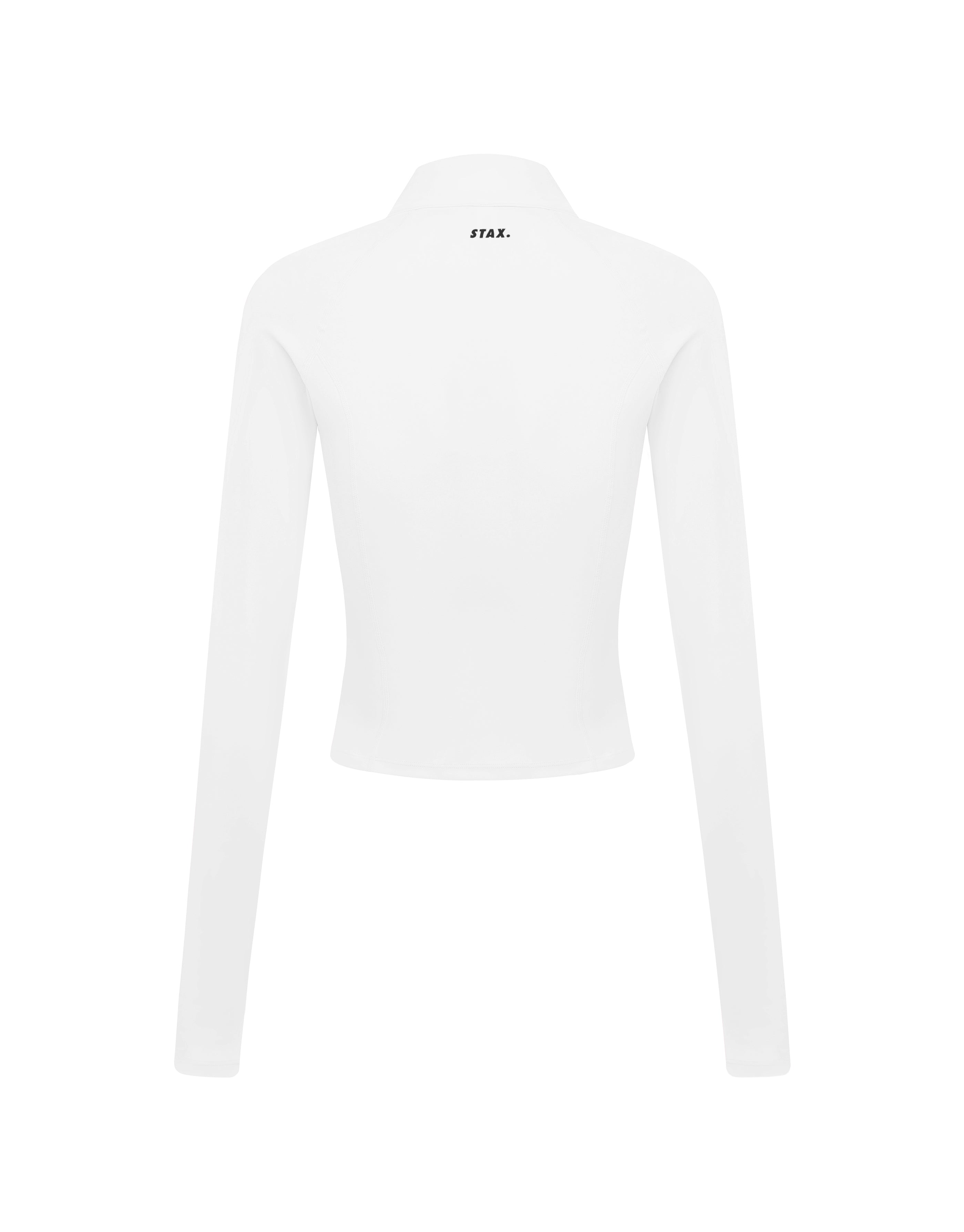 Active Zip Jacket Airlyte - White