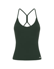 Active Rib Strappy Singlet - Alpine