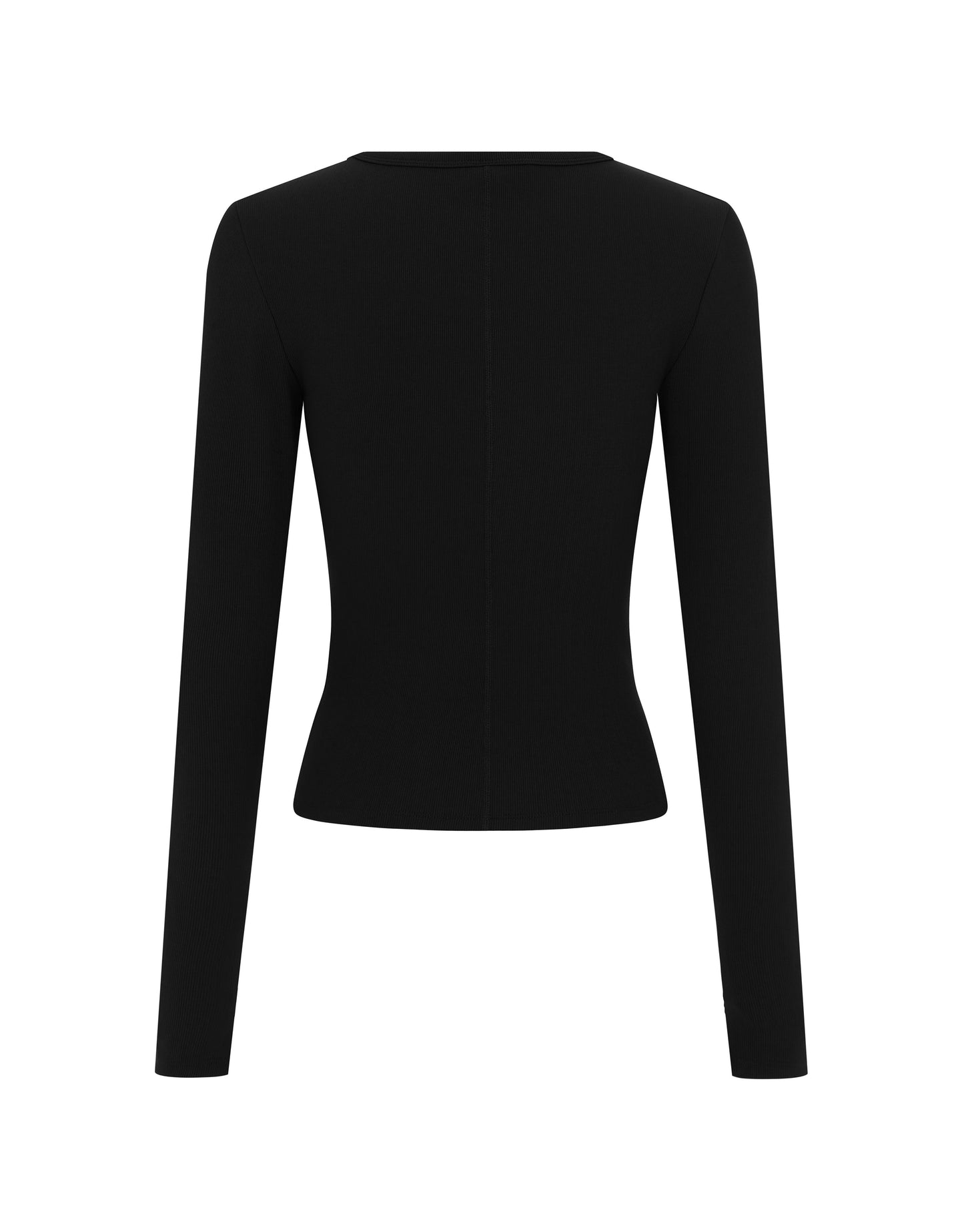 Active Rib Long Sleeve - Black