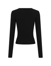 Active Rib Long Sleeve - Black