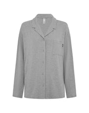 Sleep Long Sleeve Shirt - Grey Marle