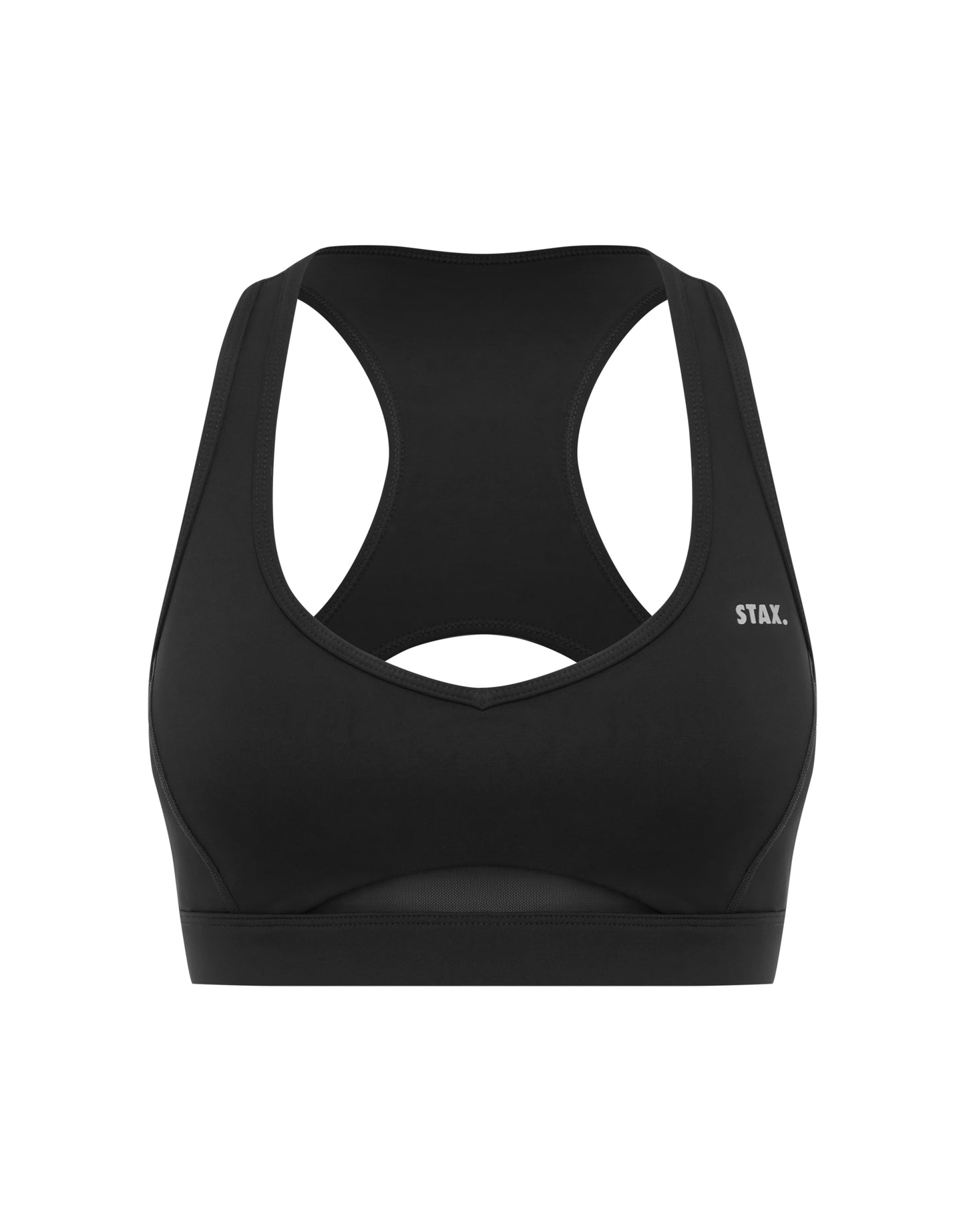 Mesh Sports Crop Astryx - Carbon