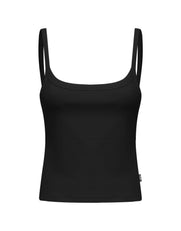 Cotton Comfort Singlet - Black