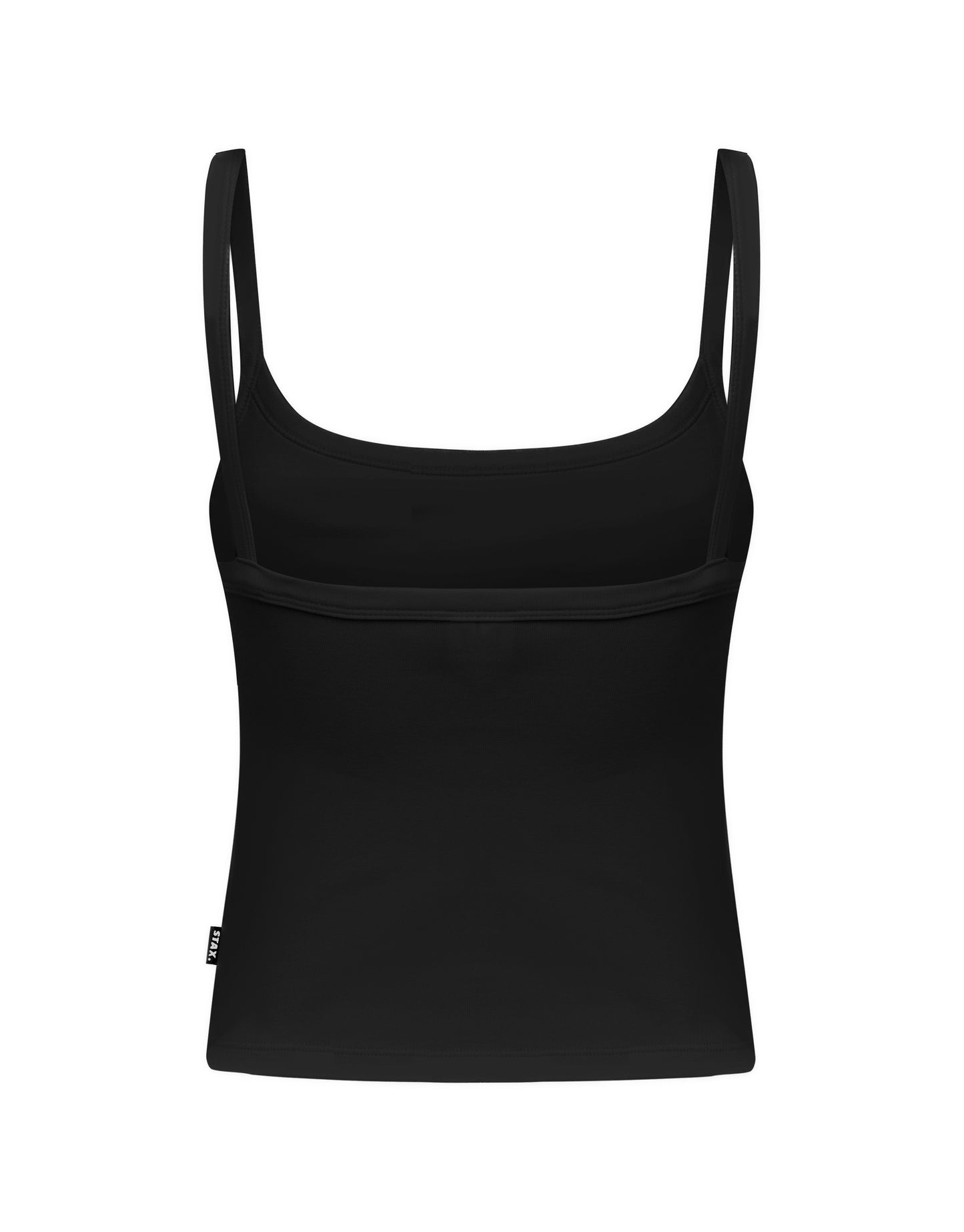 Cotton Comfort Singlet - Black