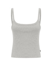 Cotton Comfort Singlet - Grey Marle