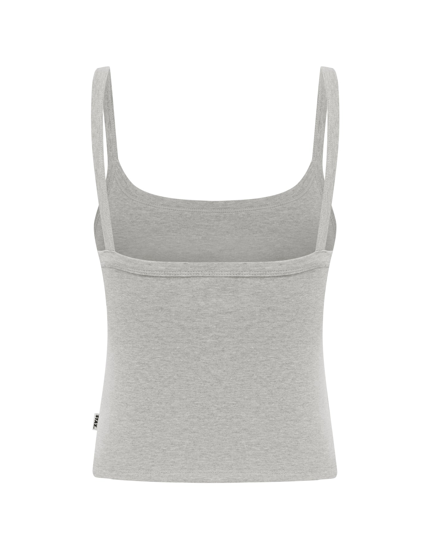 Cotton Comfort Singlet - Grey Marle