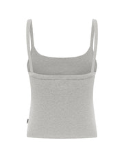 Cotton Comfort Singlet - Grey Marle