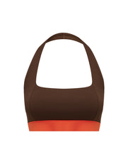 Panel Halter Sports Bra Airlyte - Cola