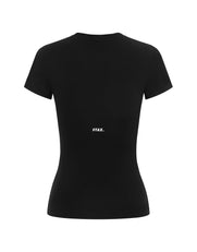 AW Womens Tee - Black/ White