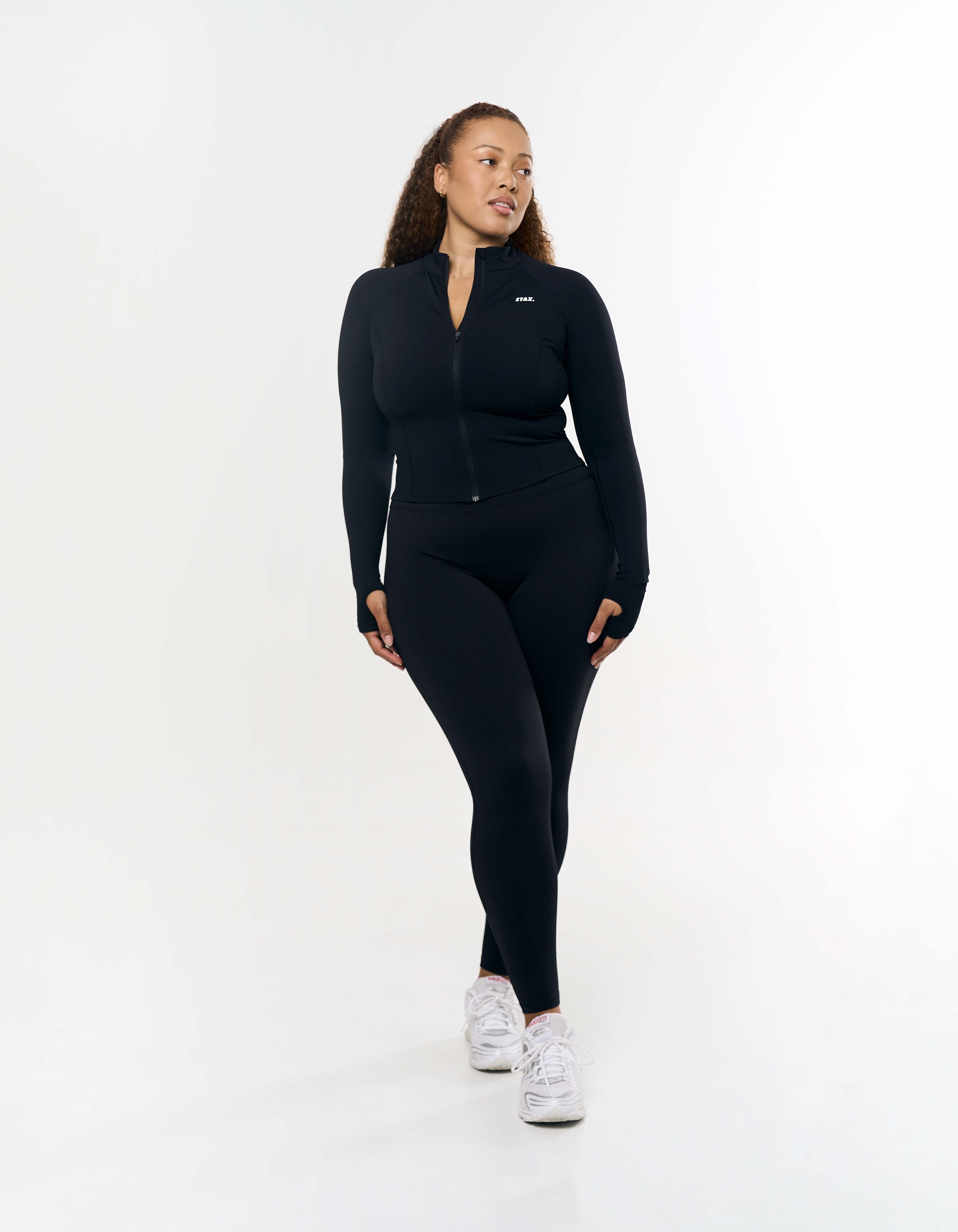 Active Zip Jacket Airlyte - Black