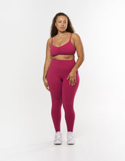 Ruched Crop Airlyte - Blossom