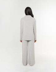 Sleep Long Sleeve Shirt - Grey Marle