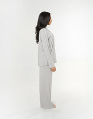Sleep Long Sleeve Shirt - Grey Marle