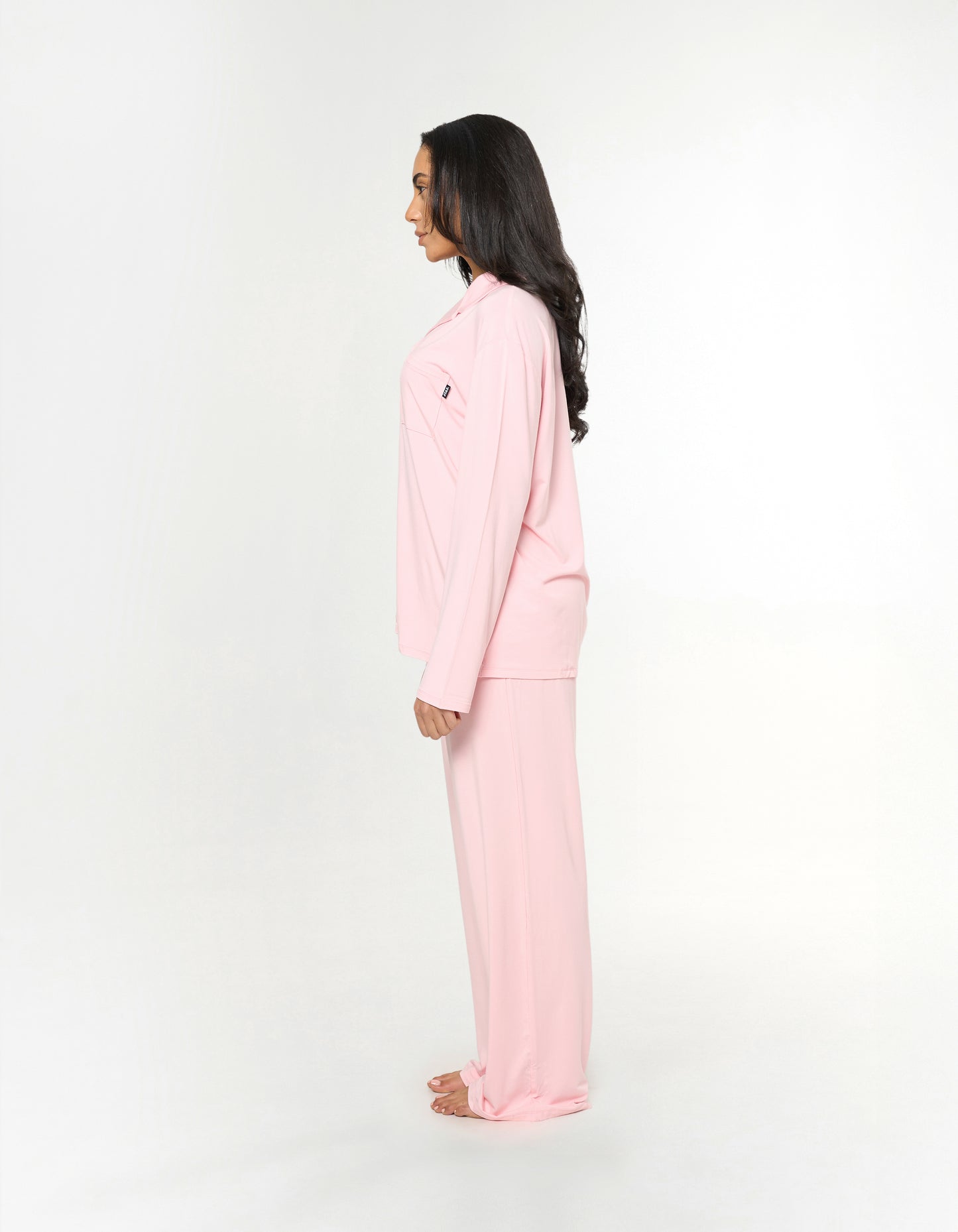 Sleep Long Sleeve Shirt - Baby Pink