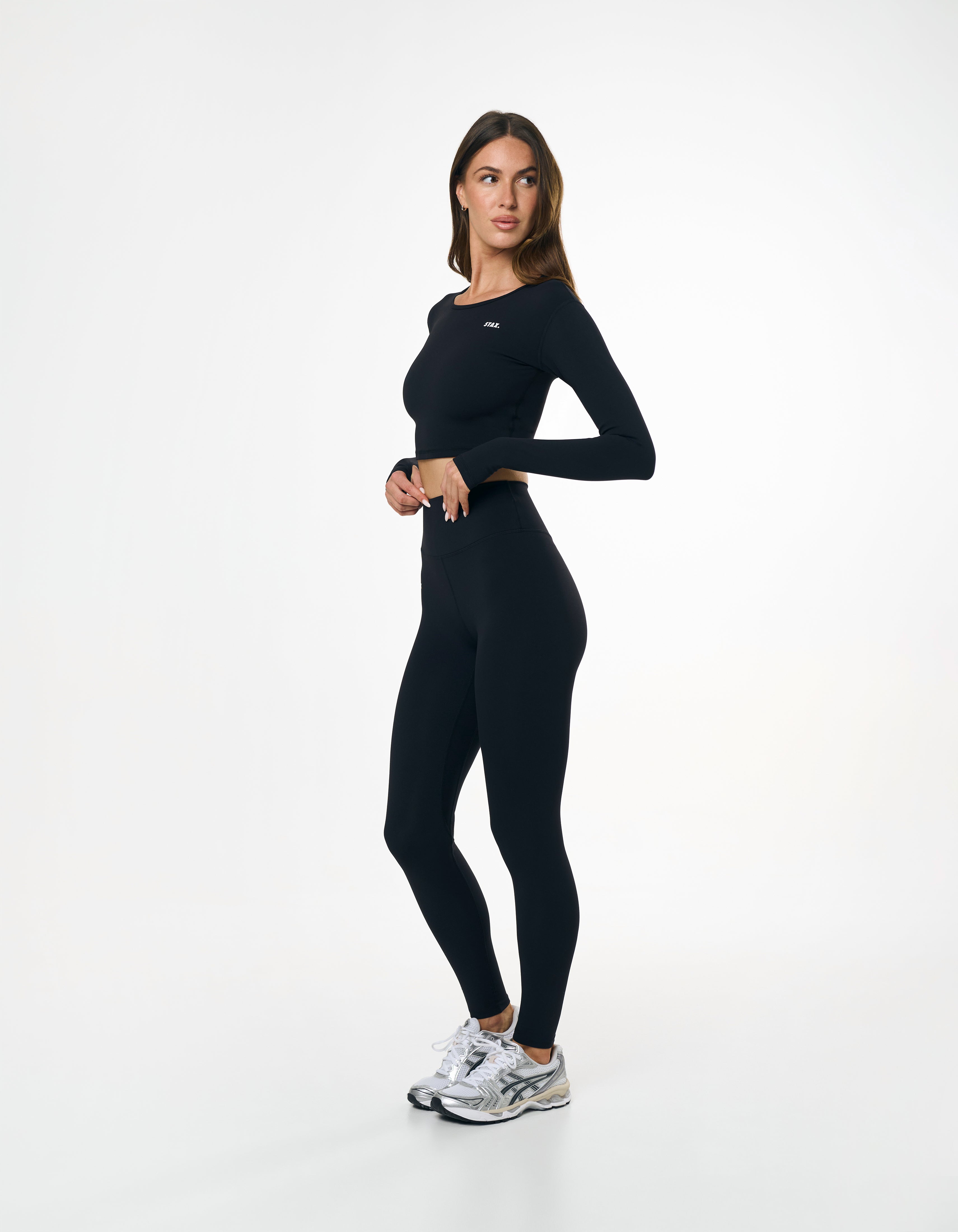 Scoop Long Sleeve NANDEX™ - Black