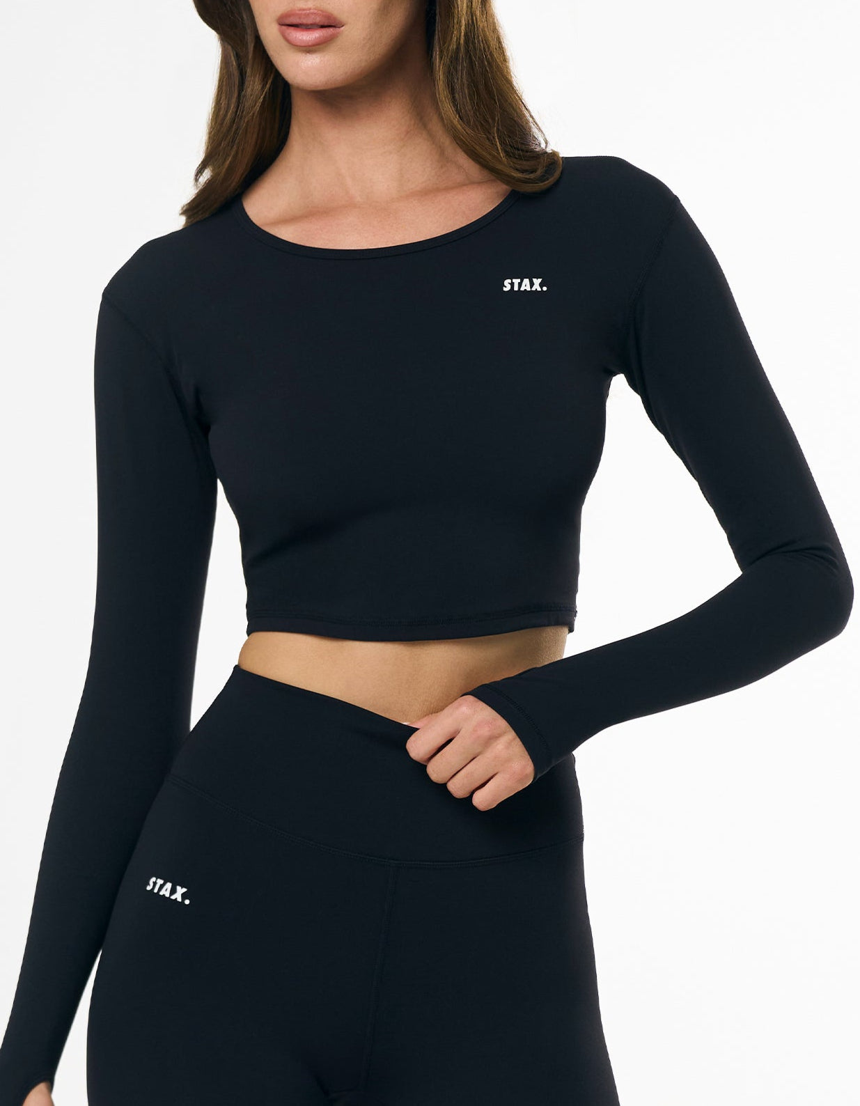 Scoop Long Sleeve NANDEX™ - Black