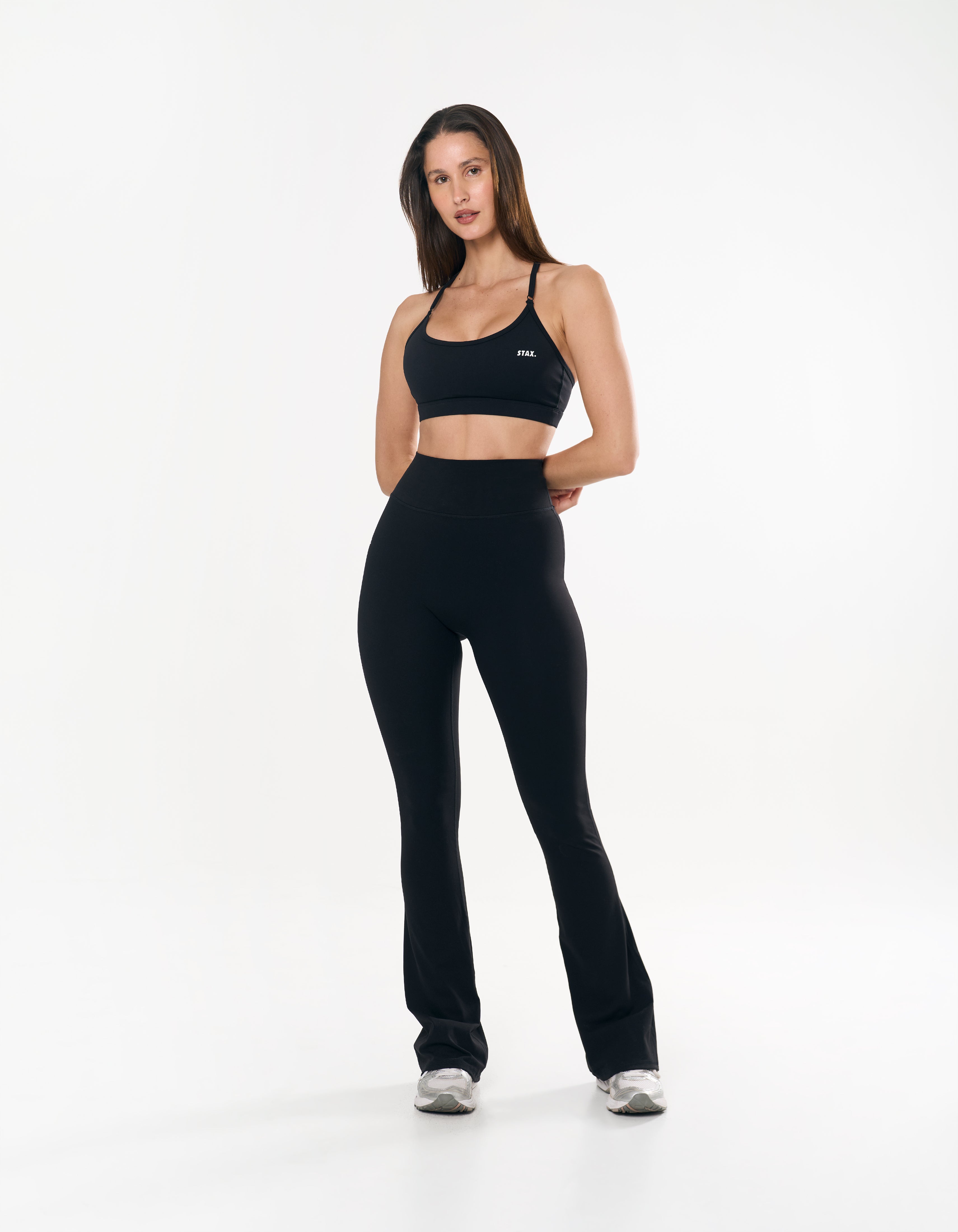 Flare Tights Extra Length NANDEX™ - Black