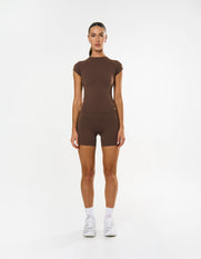 Cap Sleeve Tee Airlyte - Coconut