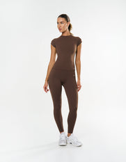 Cap Sleeve Tee Airlyte - Coconut