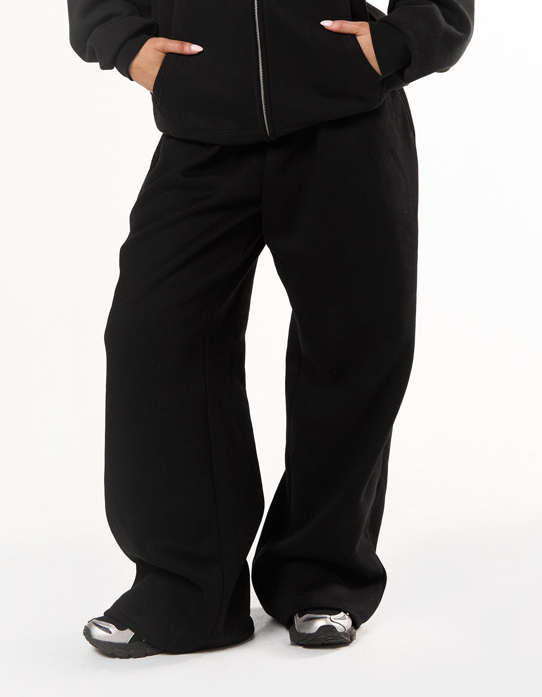 Straight Leg Joggers Solfleece® - Black