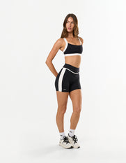 Panel Midi Bike Shorts Airlyte - Black