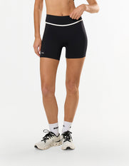Panel Midi Bike Shorts Airlyte - Black