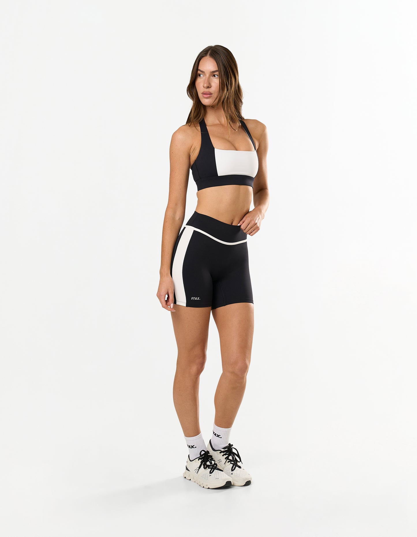 Panel Midi Bike Shorts Airlyte - Black