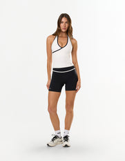Panel Midi Bike Shorts Airlyte - Black
