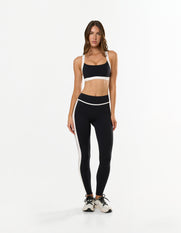 Panel Crossback Sports Bra Airlyte - Black