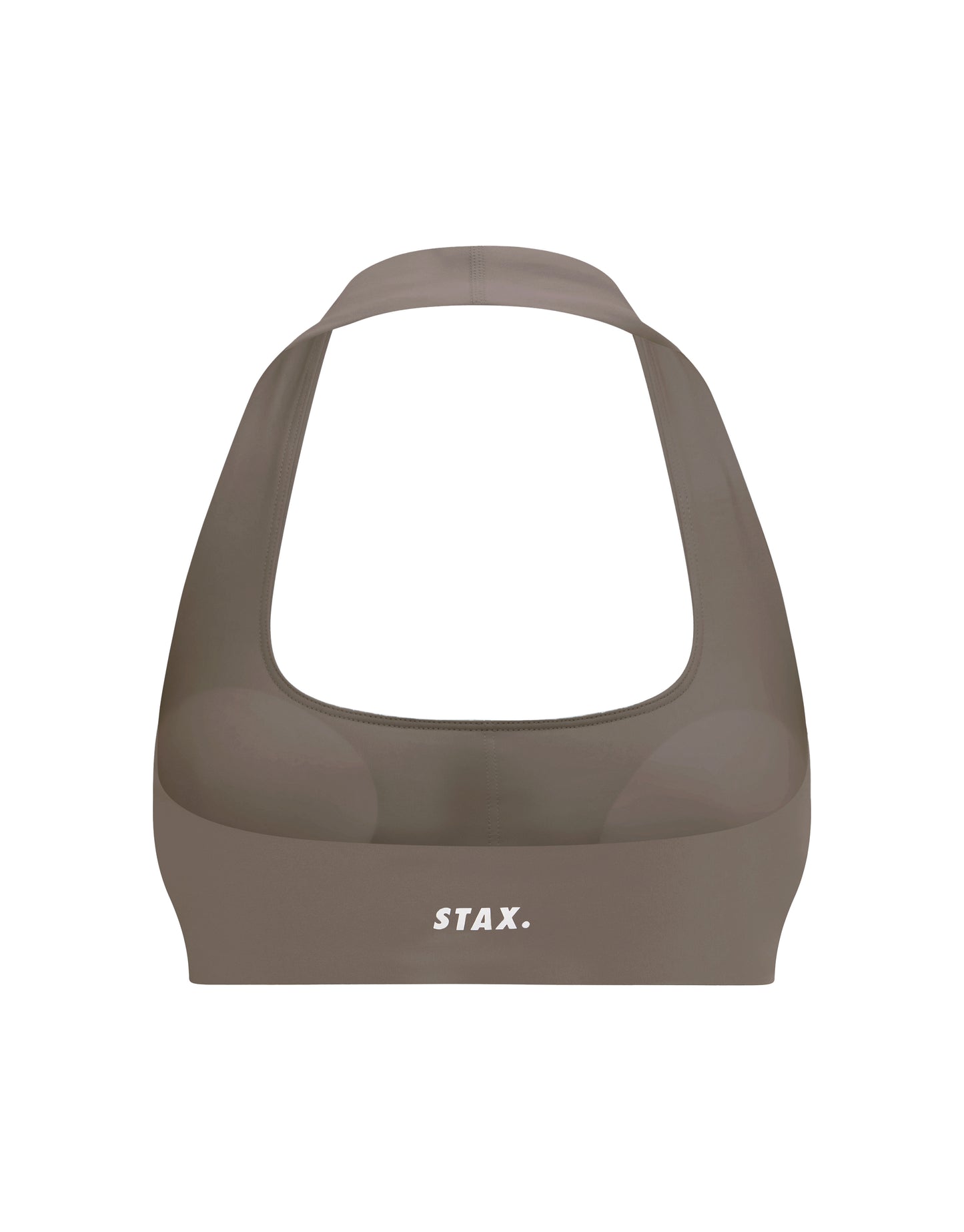 Square Neck Halter Crop Airlyte - Stone