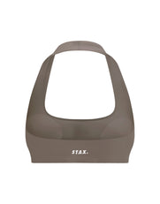 Square Neck Halter Crop Airlyte - Stone