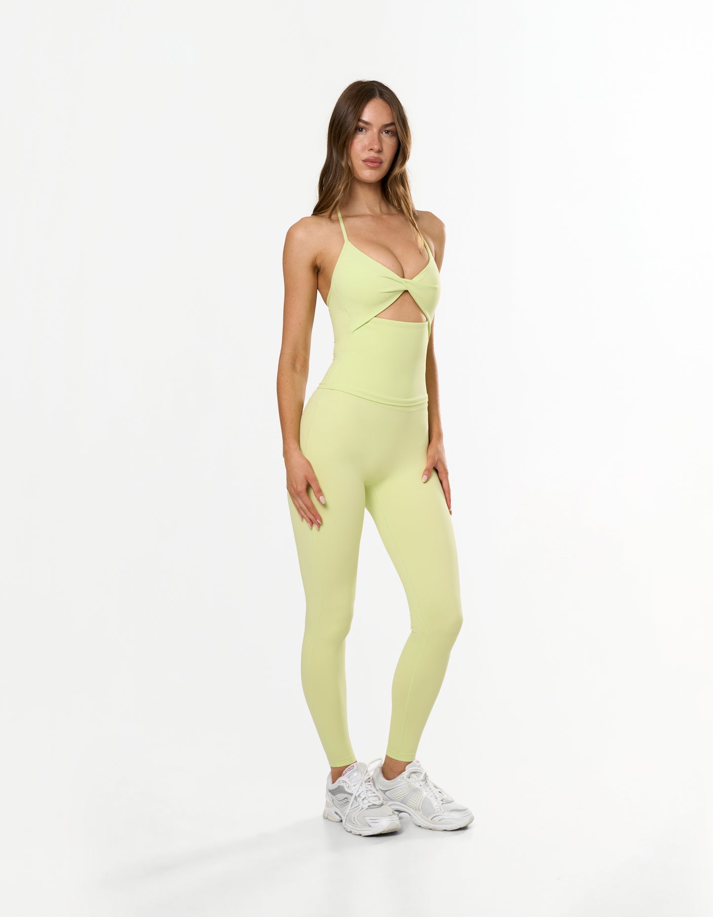Full Length Tights Airlyte - Lime