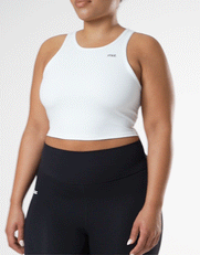 Cropped Tank NANDEX™ - White
